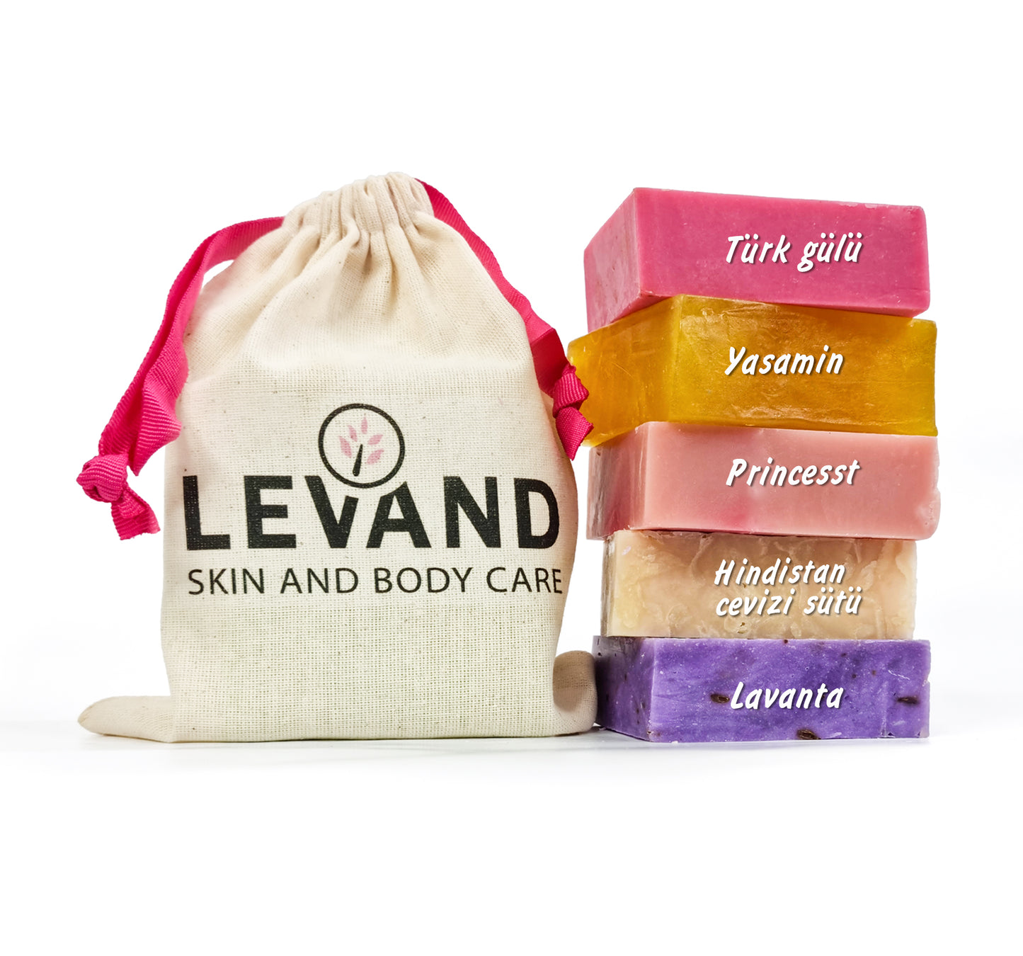 Blooming Floral Deluxe sabun Hediye Seti (5adet) - levand shope turkiye