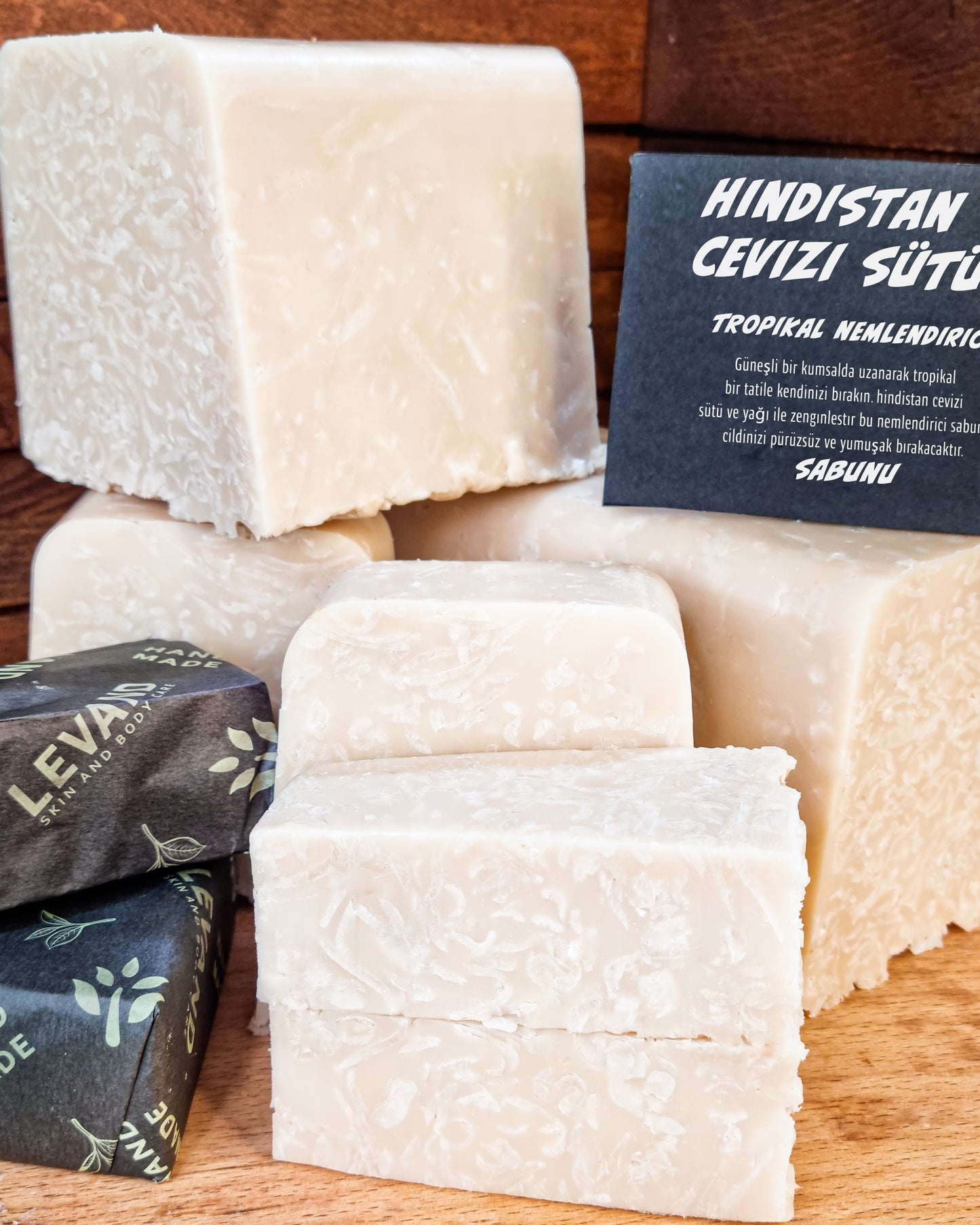 Hindistan cevizi sütü sabunu 100g - levand shope turkiye