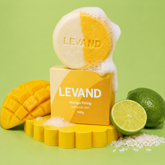 Mango & Pirinç Katı Şampuan   ( Yıpranmış Saçlar İçin Onarıcı Bakım )