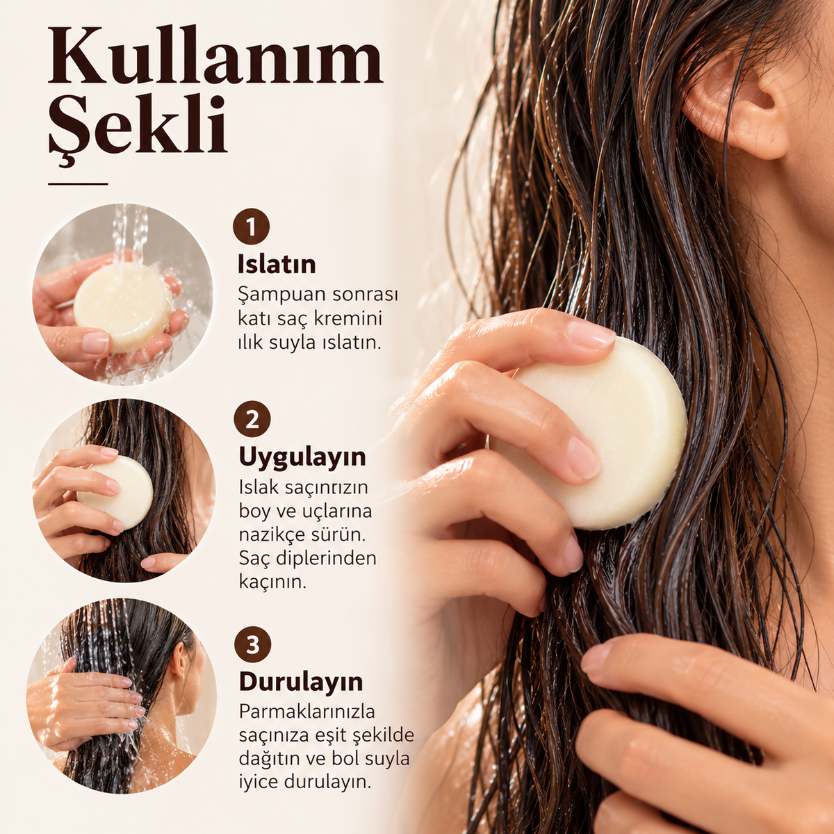 Nemlendirici & Besleyici Katı Saç Kremi