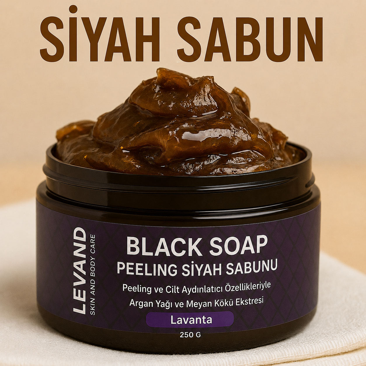 Peeling Siyah Sabunu