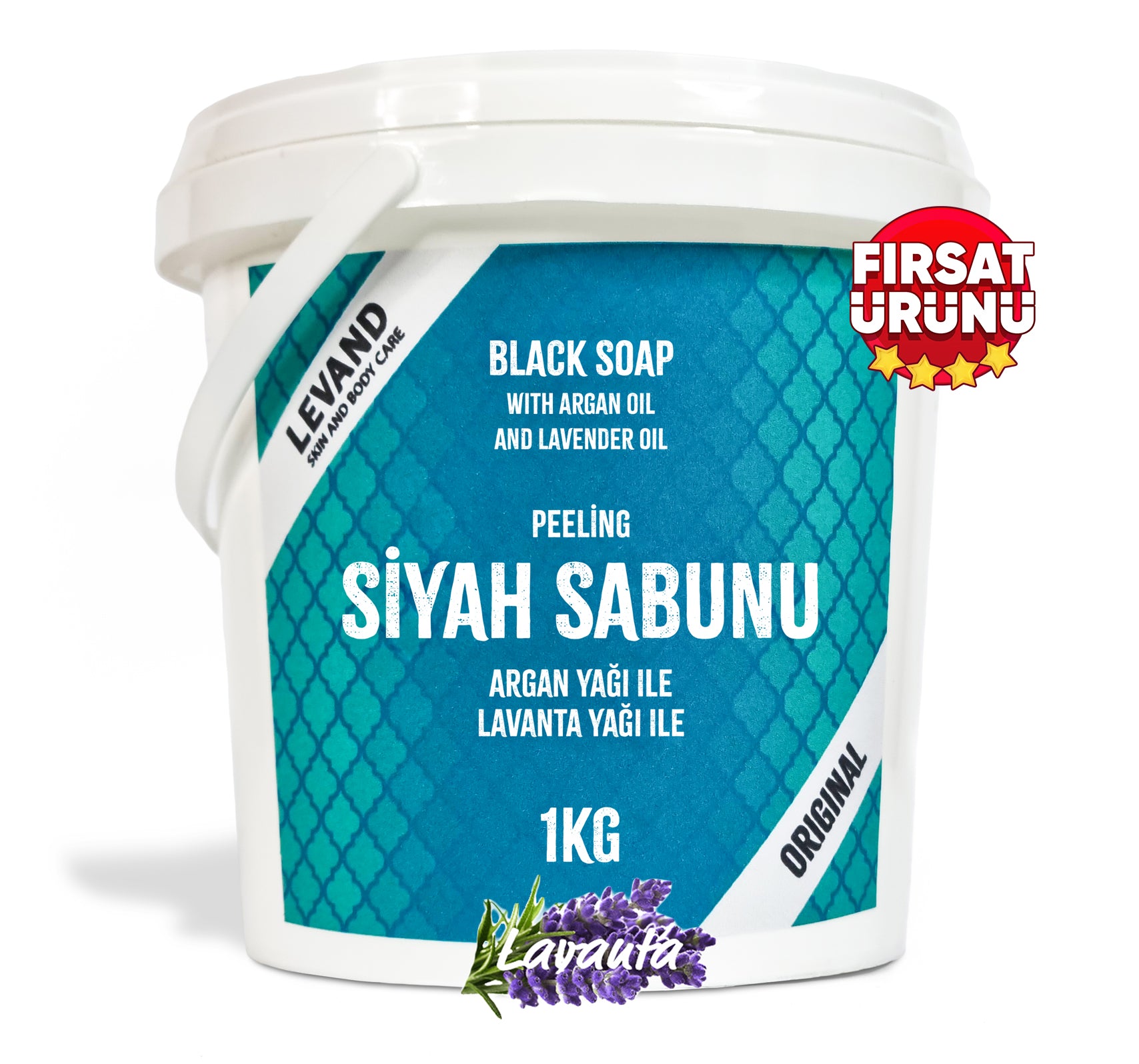 Peeling Siyah Sabunu 1Kg - levand shope turkiye