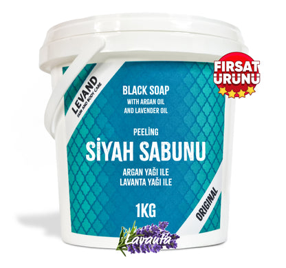 Peeling Siyah Sabunu 1Kg - levand shope turkiye