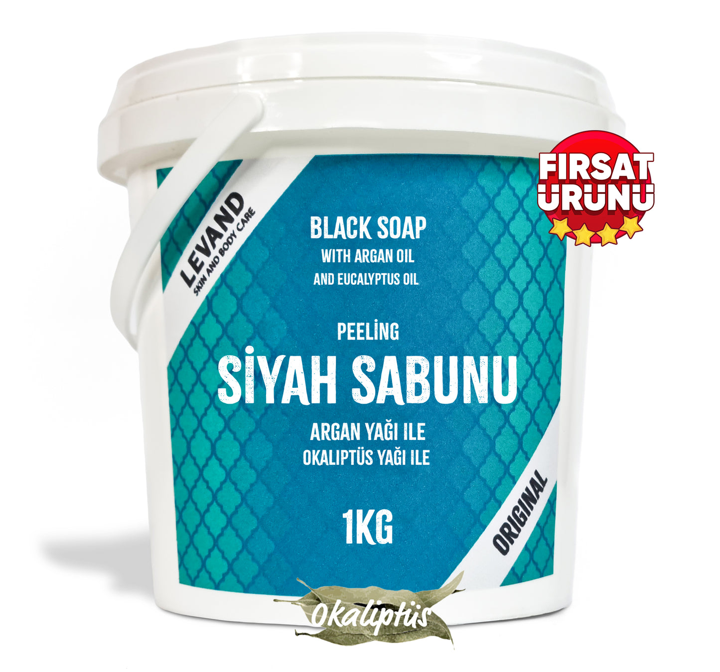 Peeling Siyah Sabunu 1Kg - levand shope turkiye